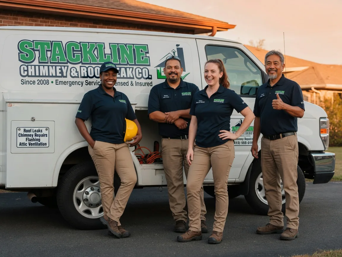 Chimney flashing repair company in Escanaba, MI